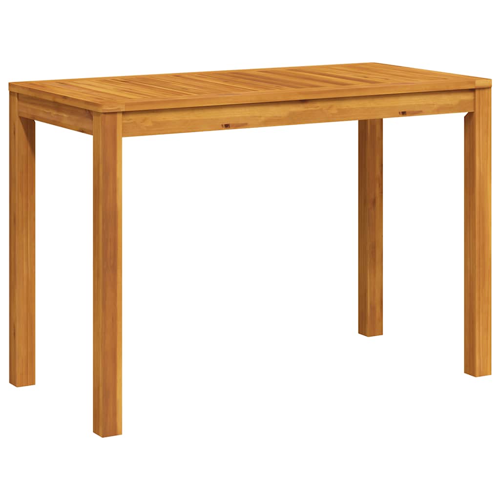 Utendørs spisebord 110x55x75 cm heltre akasie