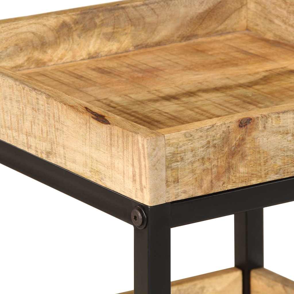 Sidetabell Brun 35 x 35 x 45 cm Massiv mango tre