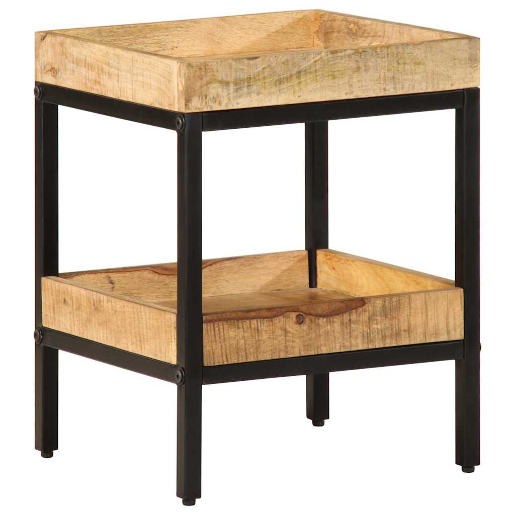 Sidetabell Brun 35 x 35 x 45 cm Massiv mango tre