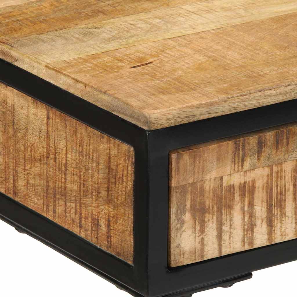 Sminkebord med skuff Brun 100 x 40 x 120 cm Massivt mangotre