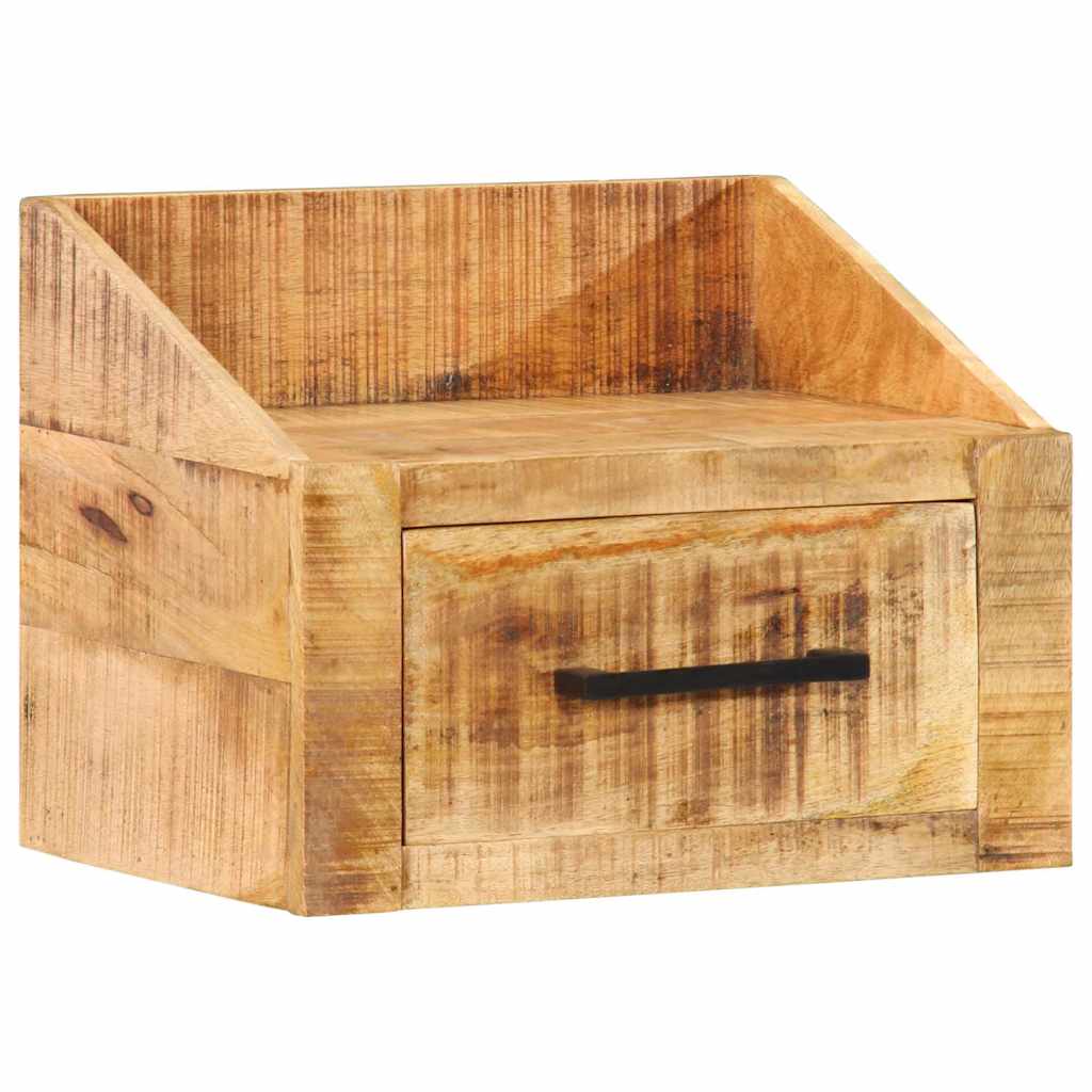 Nattbordskap med skuff Brun 40 x 30 x 30 cm Massiv mango tre