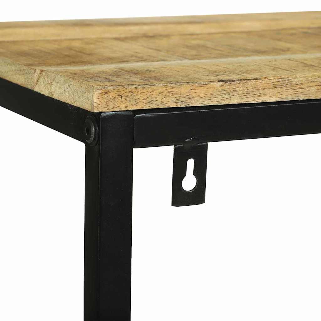 Bokhylle 70 x 35 x 110 cm Massivt mangotre