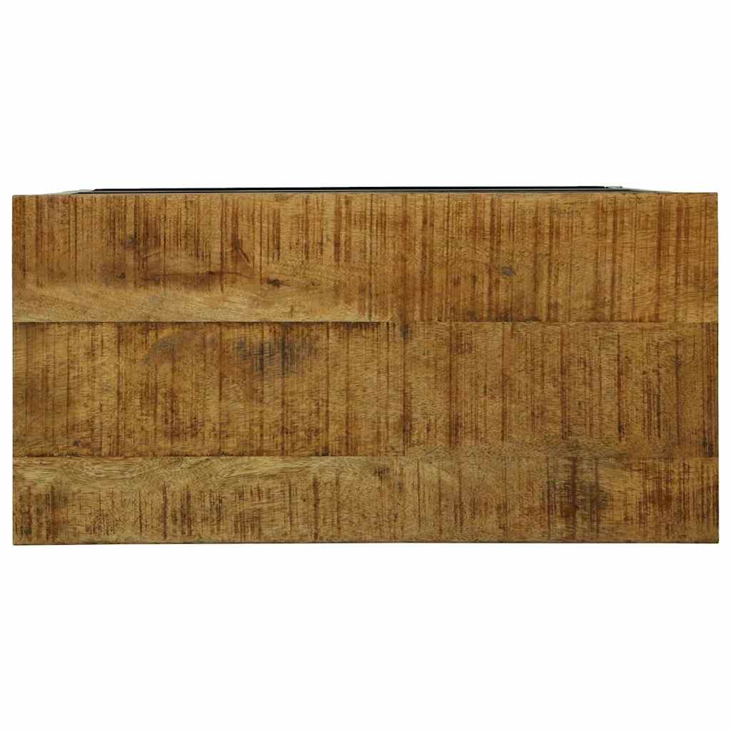 Bokhylle 70 x 35 x 110 cm Massivt mangotre