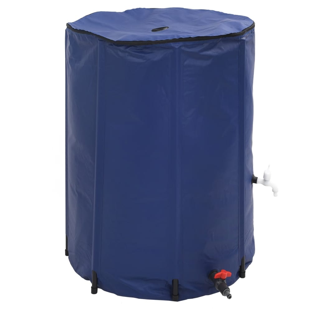 Vanntank med kran sammenleggbar 750 L PVC
