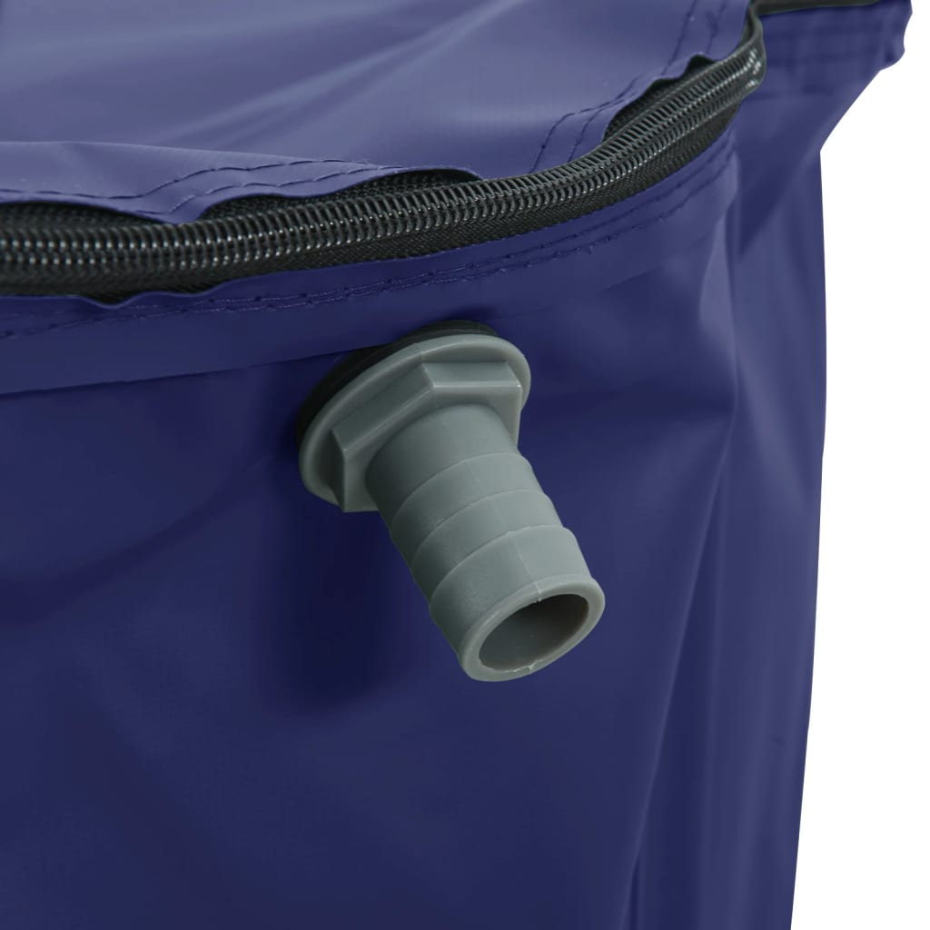 Vanntank med kran sammenleggbar 250 L PVC