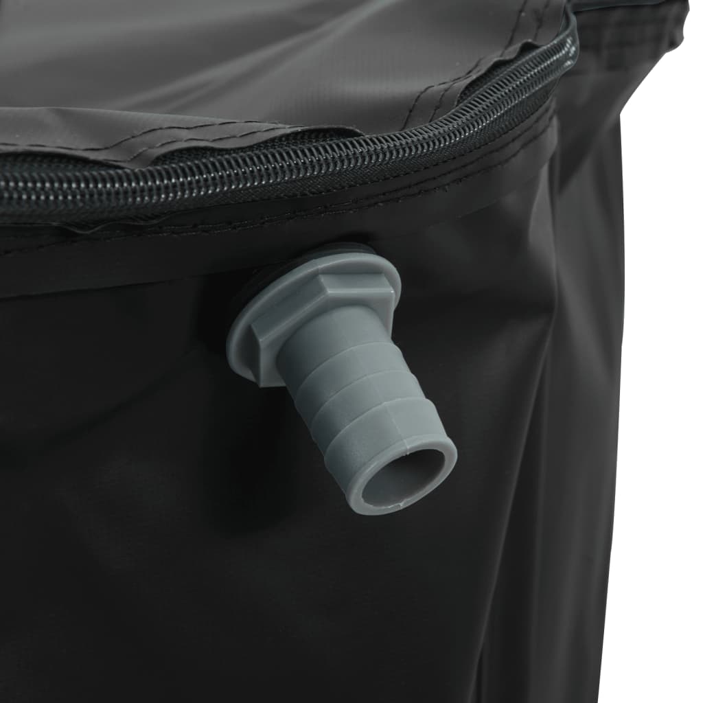 Vanntank med kran sammenleggbar 1350 L PVC