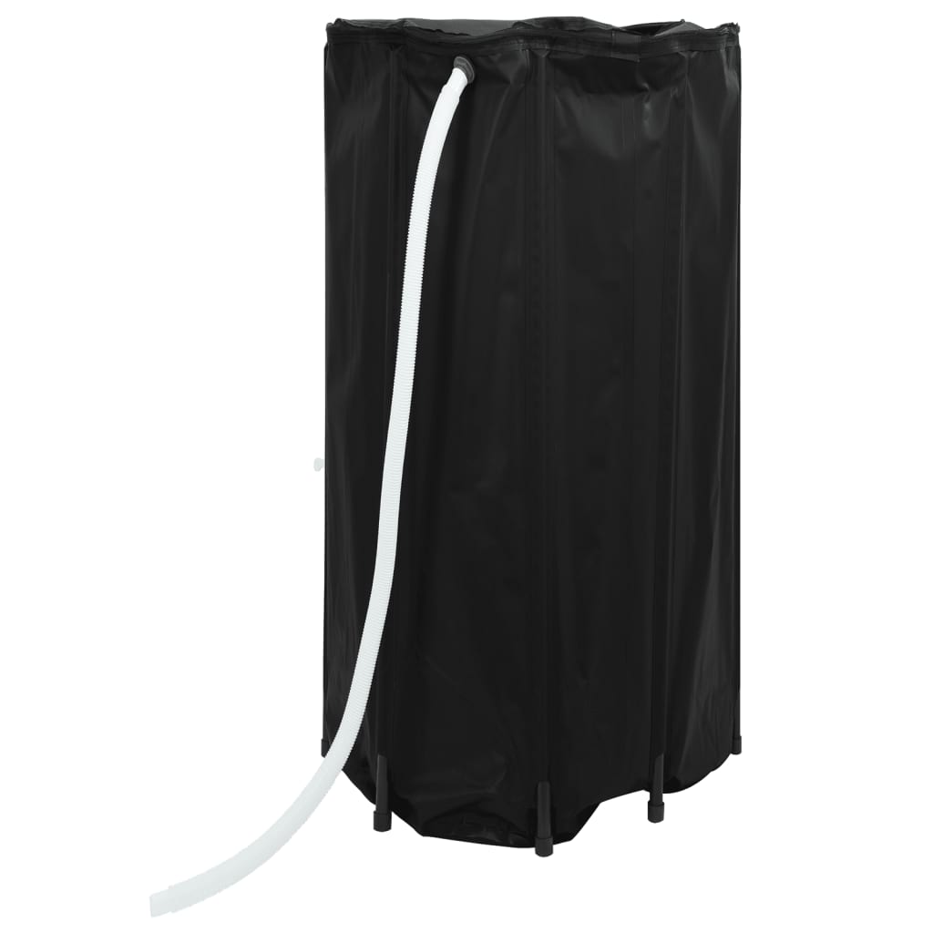 Vanntank med kran sammenleggbar 380 L PVC