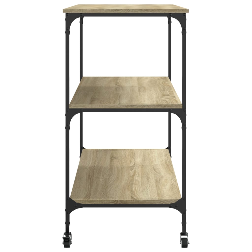 Kjøkkentralle sonoma eik 102x50x95 cm konstruert tre