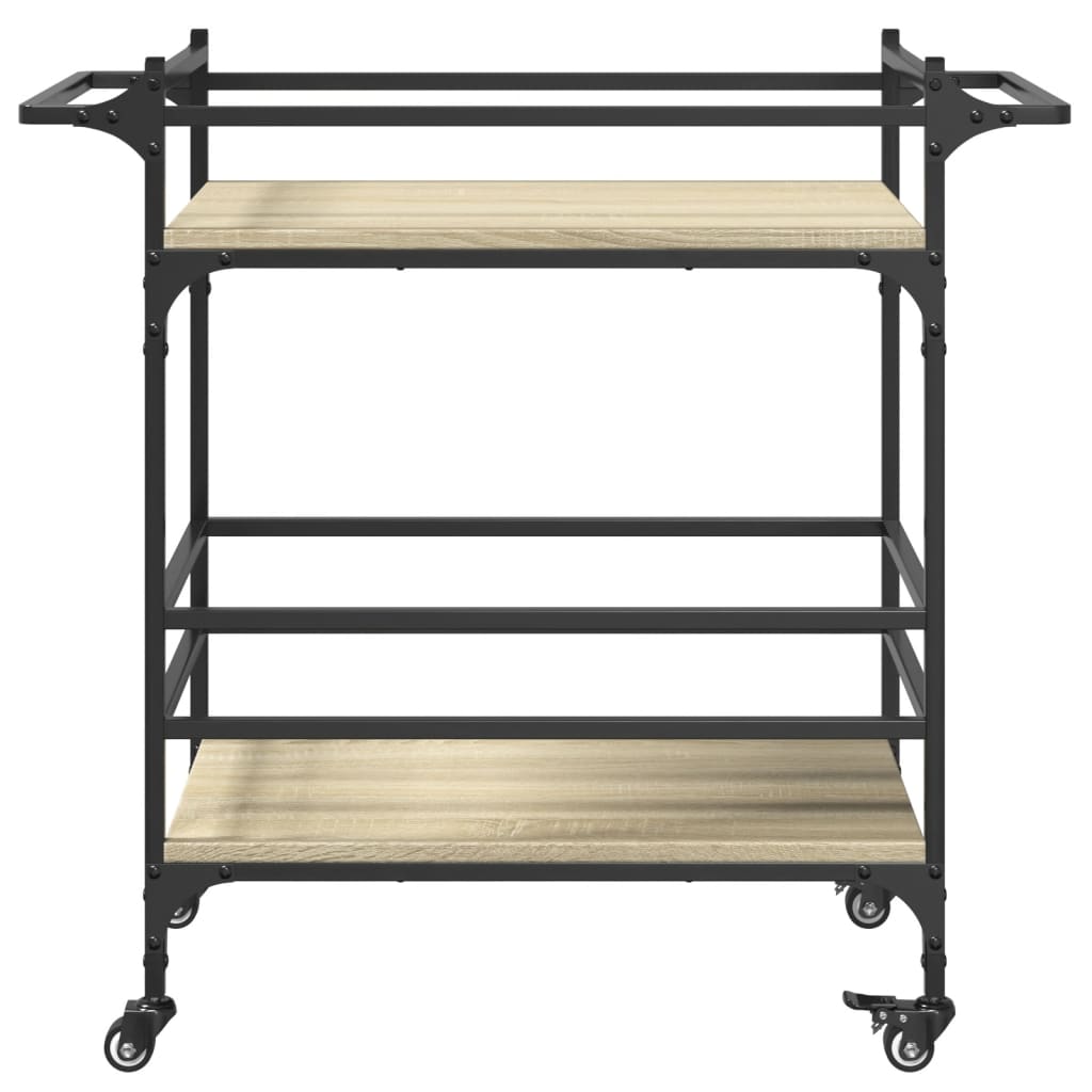 Kjøkkentralle sonoma eik 82x40x78,5 cm konstruert tre