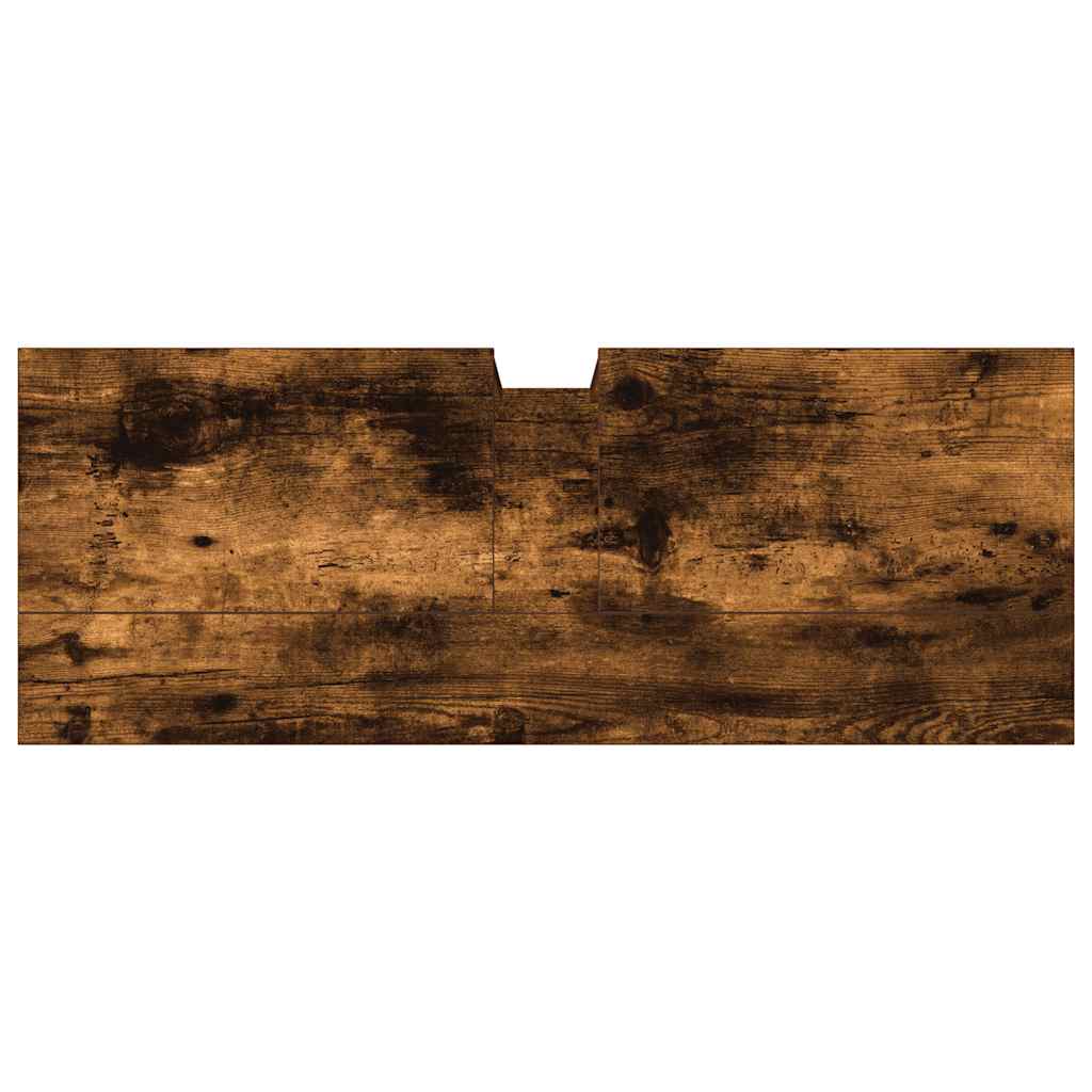 Servantskap røkt eik 80x30x60 cm konstruert tre