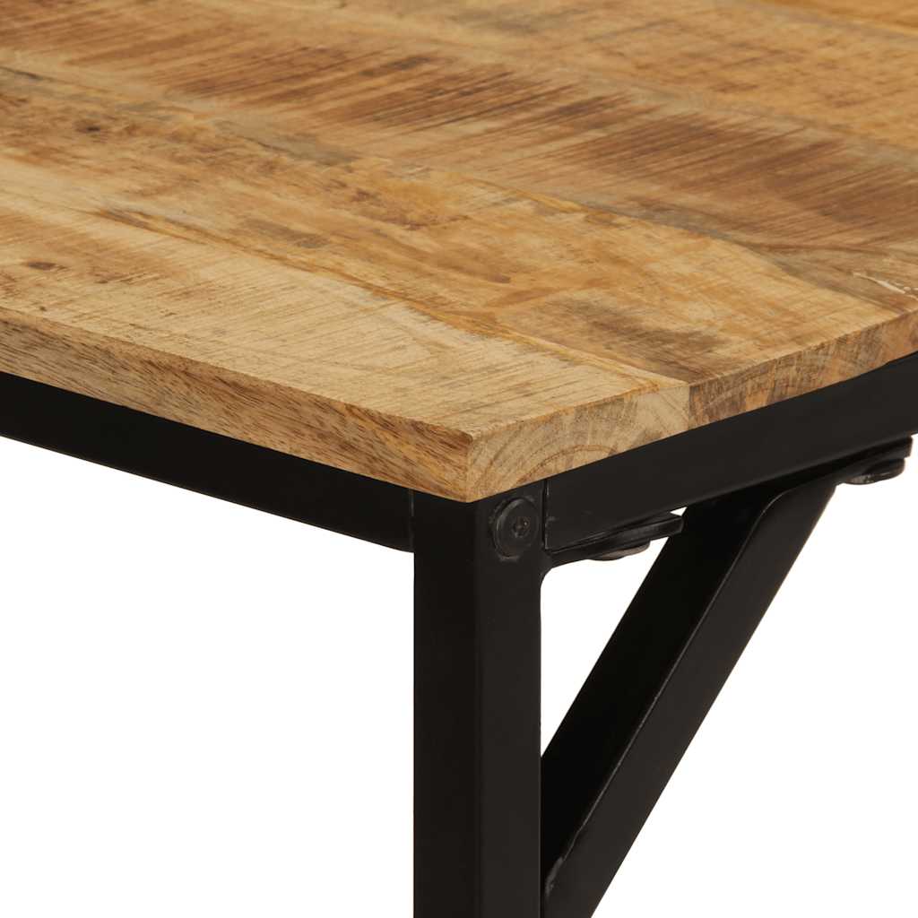 Spisebord 160x80x75 cm grov heltre mango