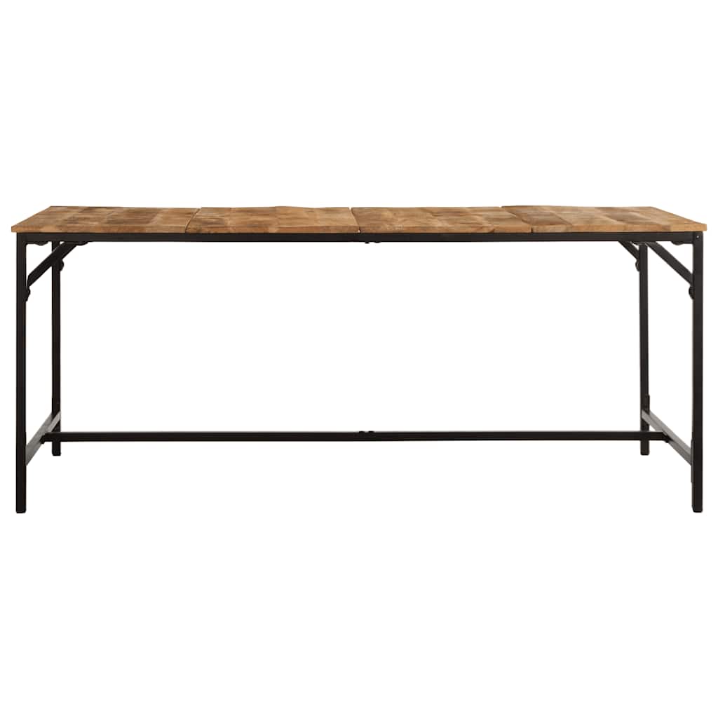 Spisebord 180x90x75 cm grov heltre mango