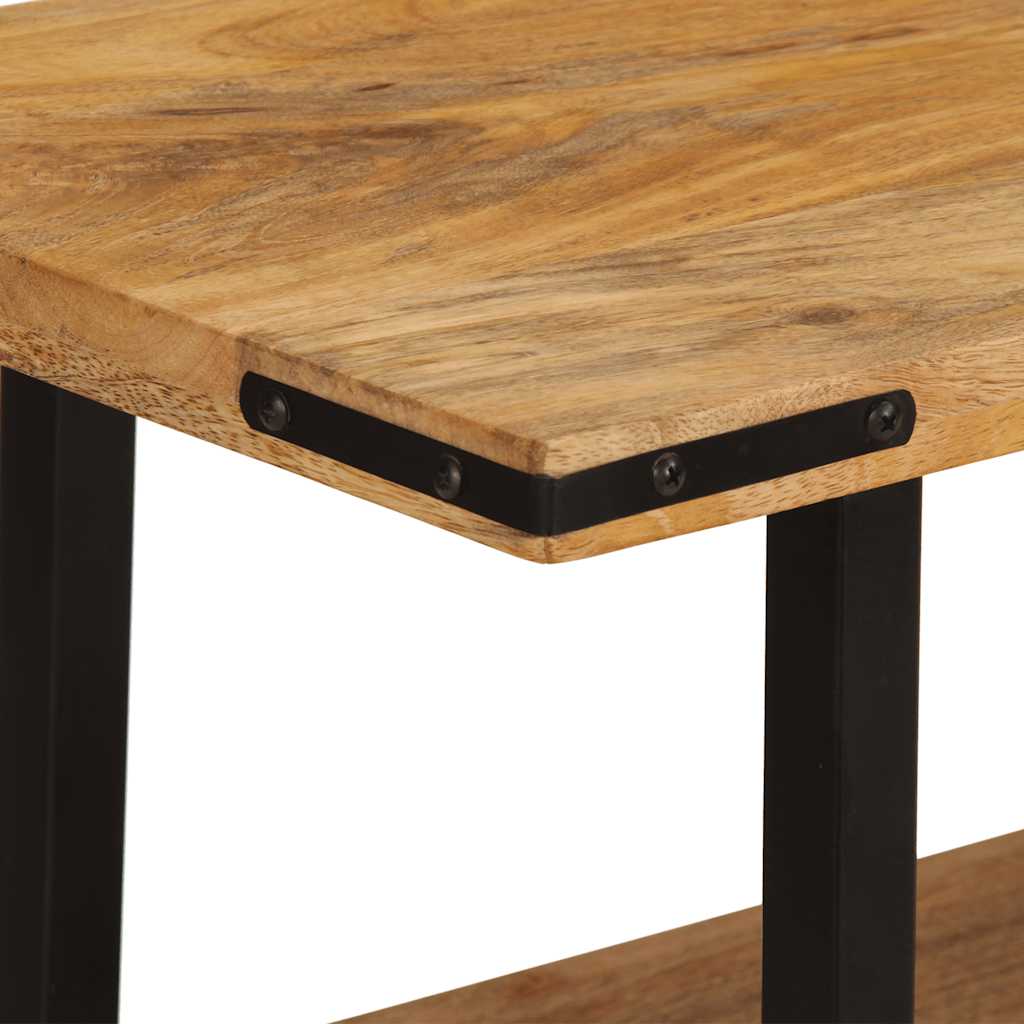 Konsollbord 180x35x70 cm heltre mango