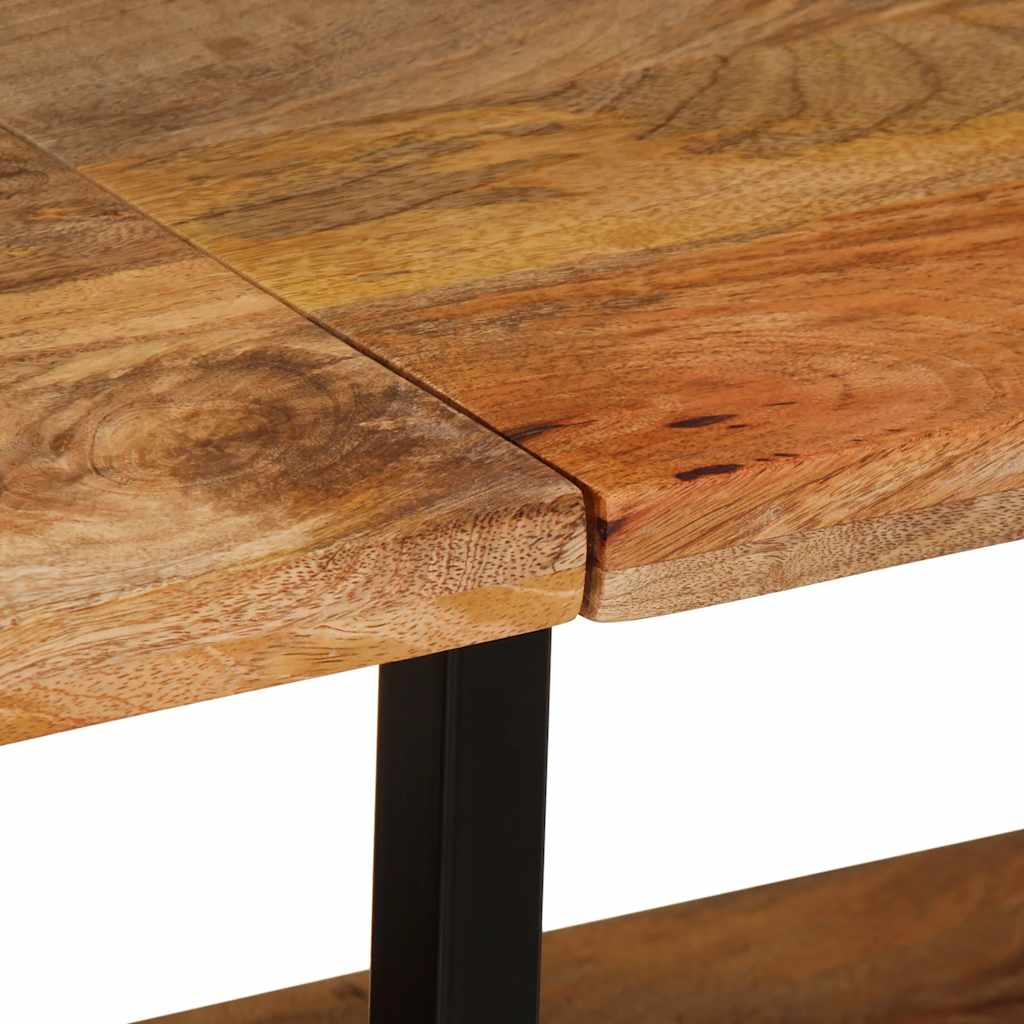 Konsollbord 180x35x70 cm heltre mango