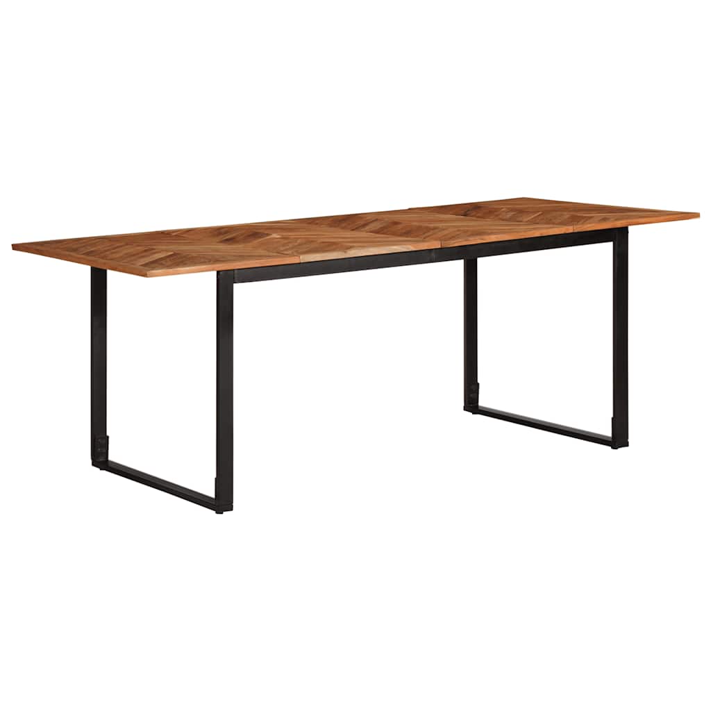 Spisebord 200x100x75 cm heltre akasie