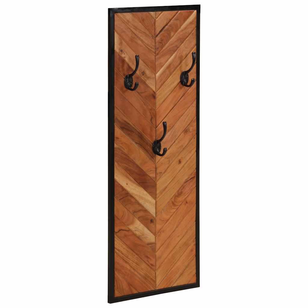 Knaggrekker 2 stk 35x1x90 cm heltre akasie