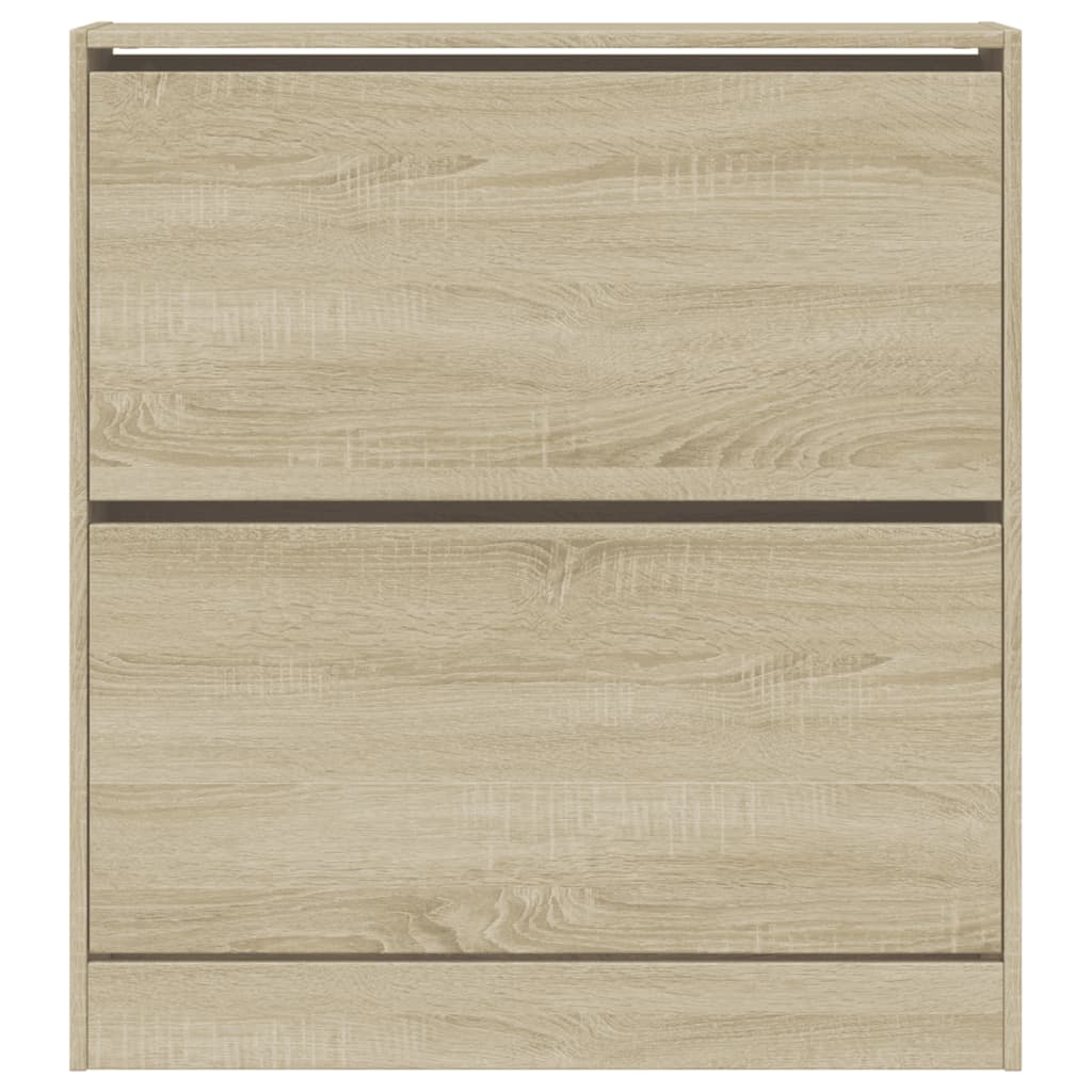 Skoskap sonoma eik 80x21x87,5 cm konstruert tre