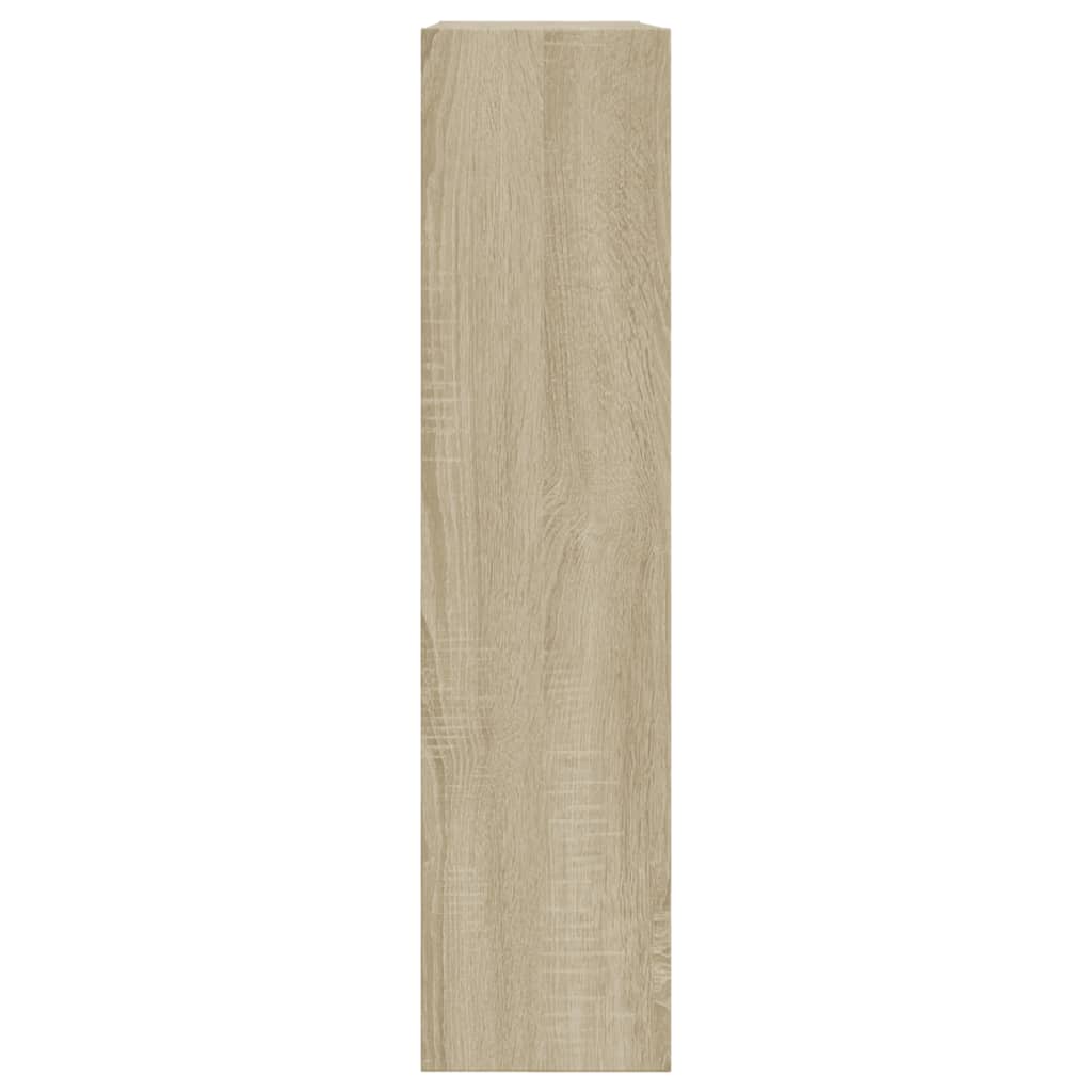 Skoskap sonoma eik 80x21x87,5 cm konstruert tre