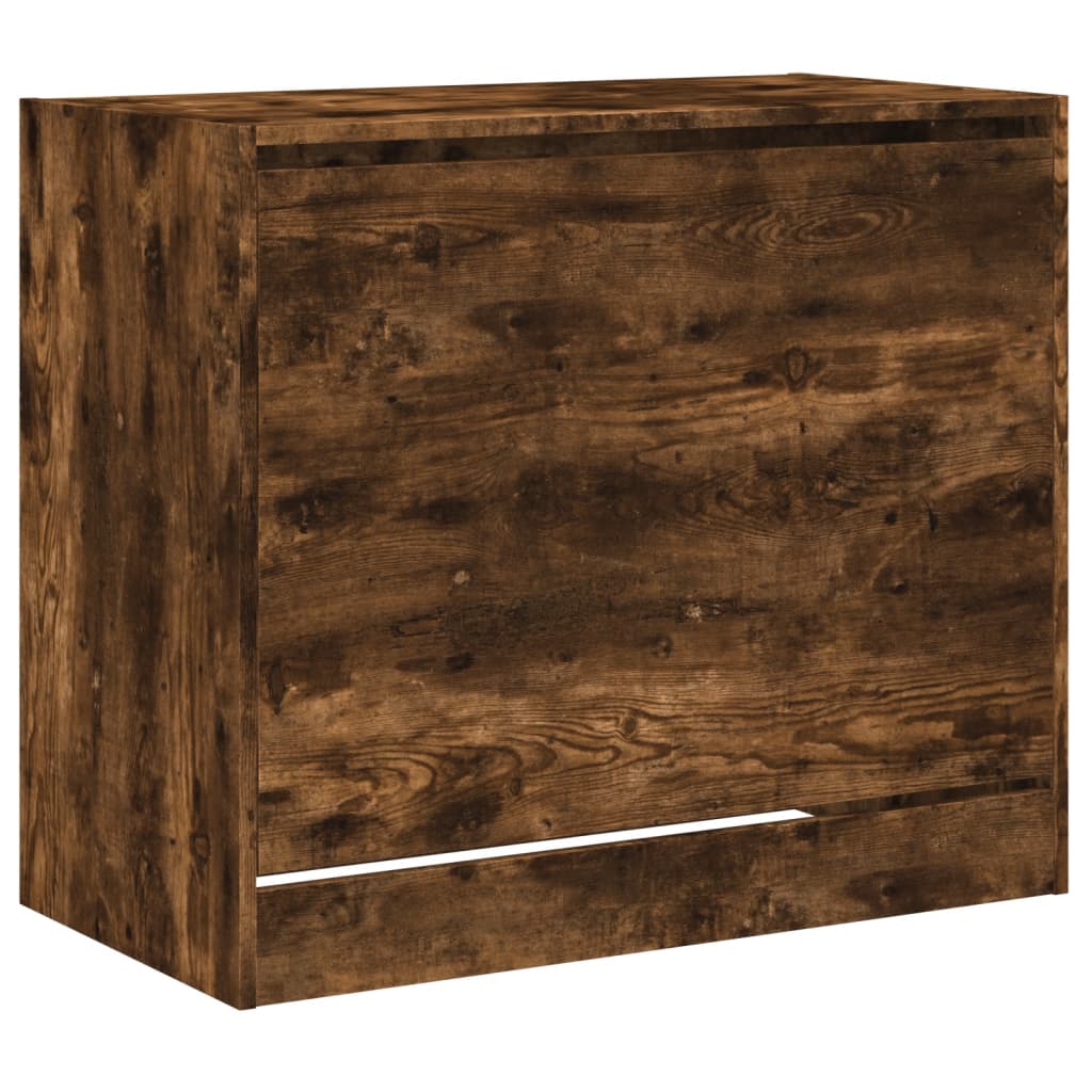 Skoskap røkt eik 80x42x69 cm konstruert tre