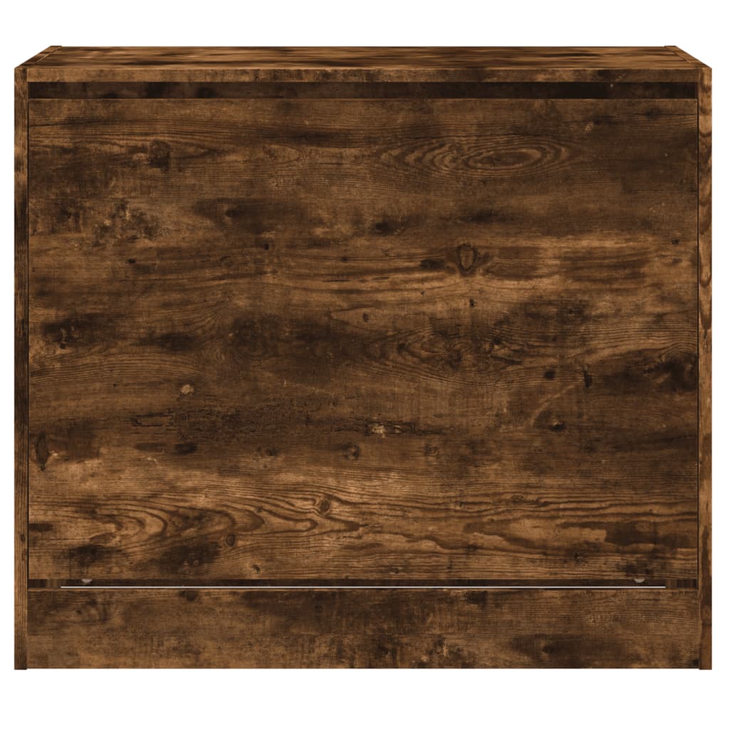 Skoskap røkt eik 80x42x69 cm konstruert tre
