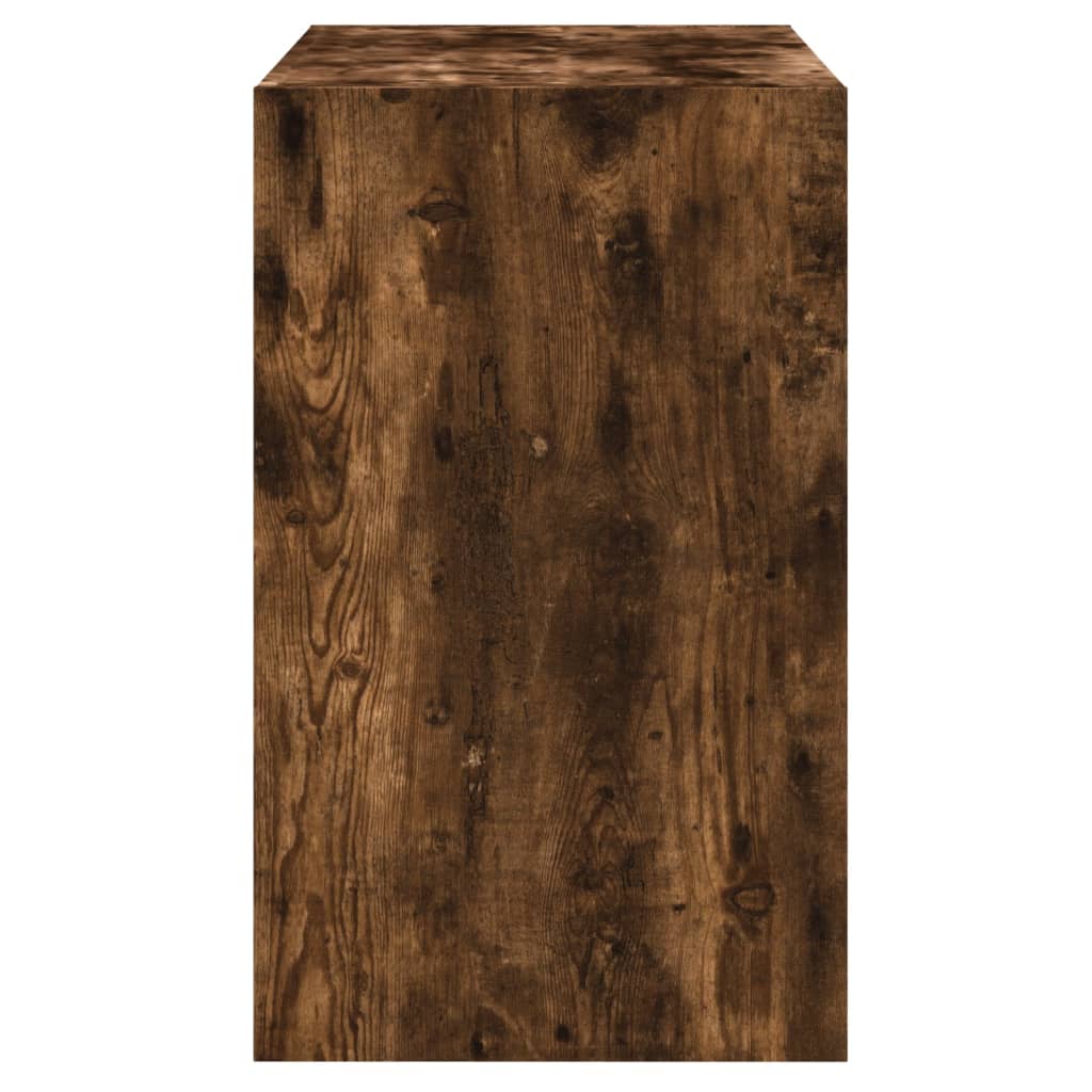 Skoskap røkt eik 80x42x69 cm konstruert tre