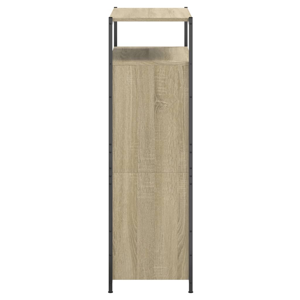 Skoskap sonoma eik 75x34x112 cm konstruert tre