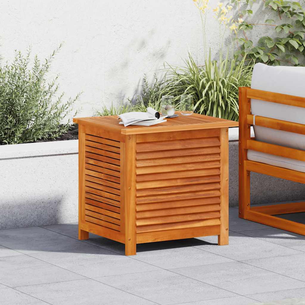 Putekasse med lameller 60x50x56 cm heltre akasie
