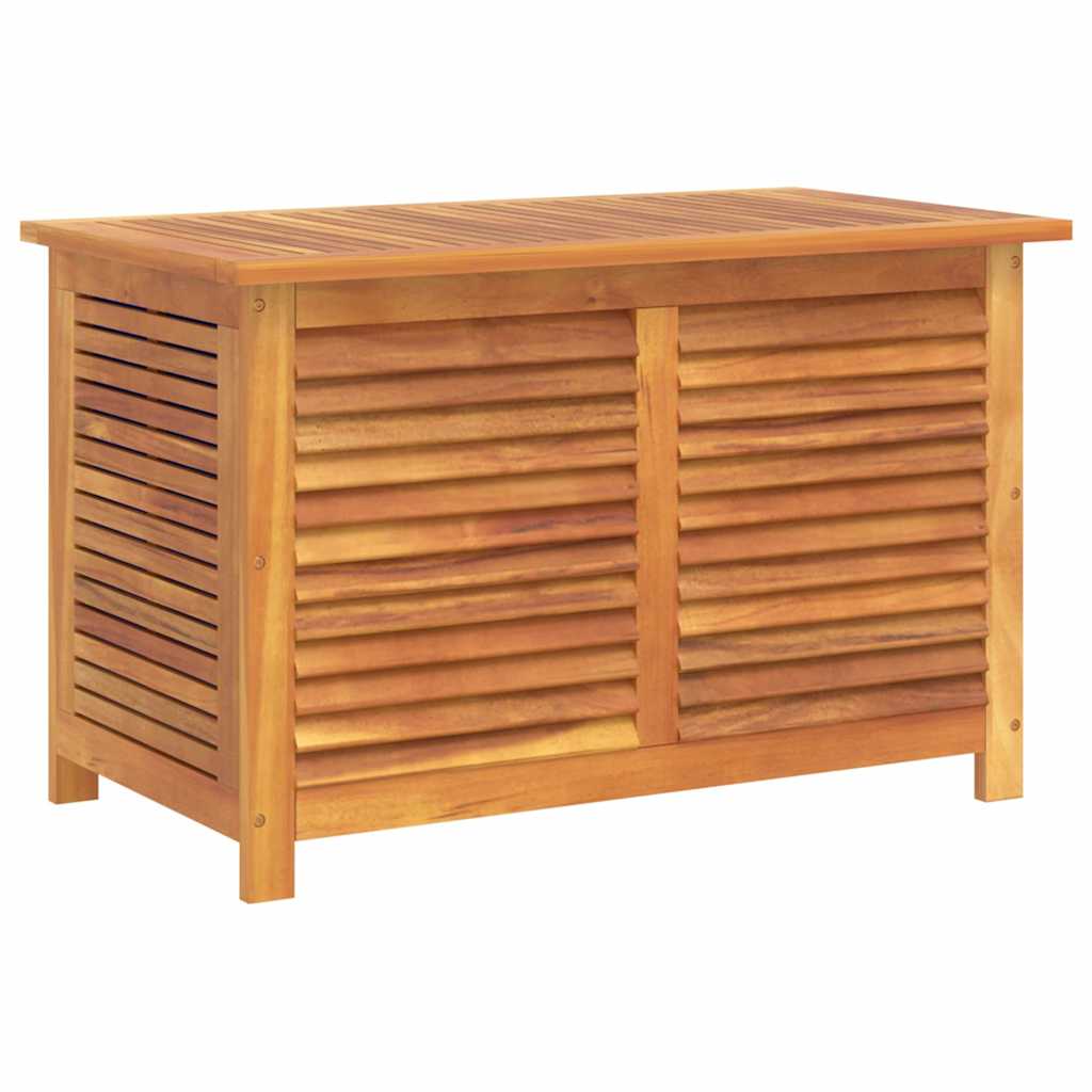Putekasse med lameller 90x50x56 cm heltre akasie