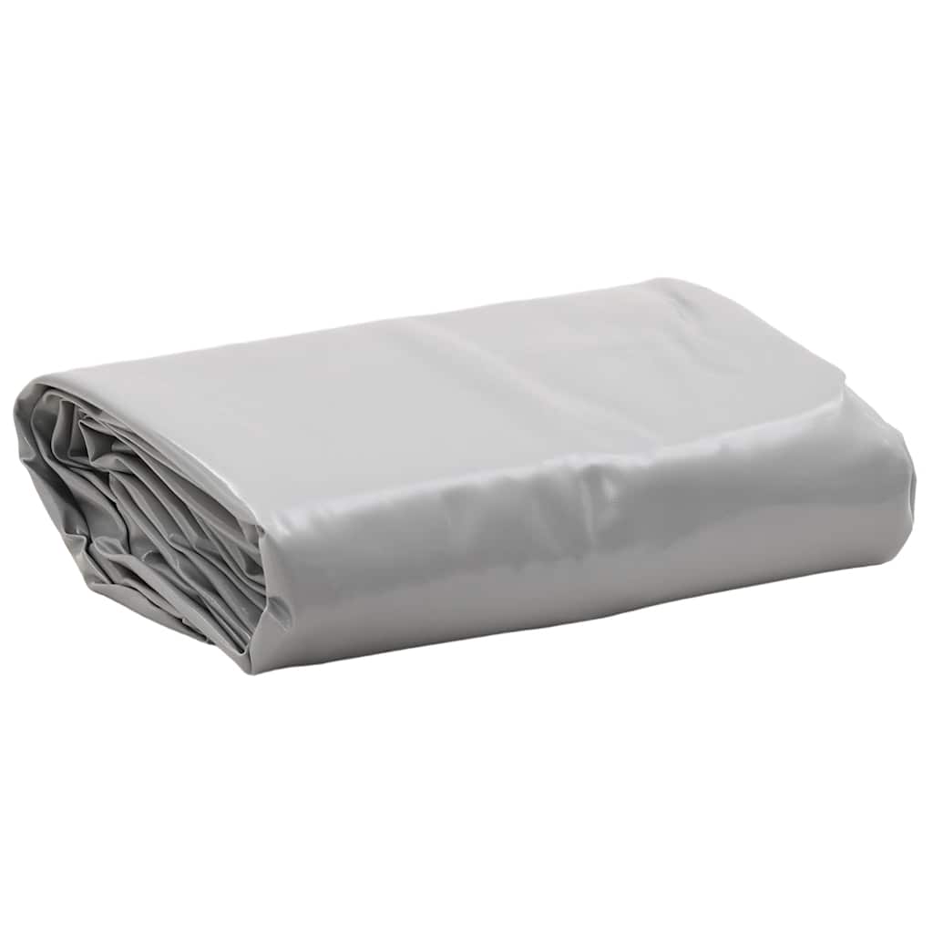 Presenning grå 1x2,5 m 650 g/m²