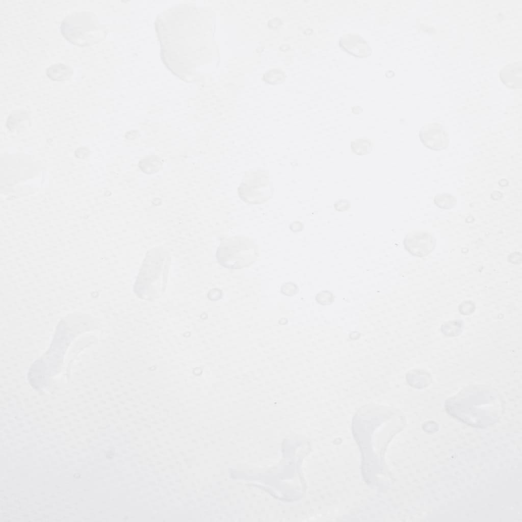 Presenning hvit 1,5x2,5 m 650 g/m²