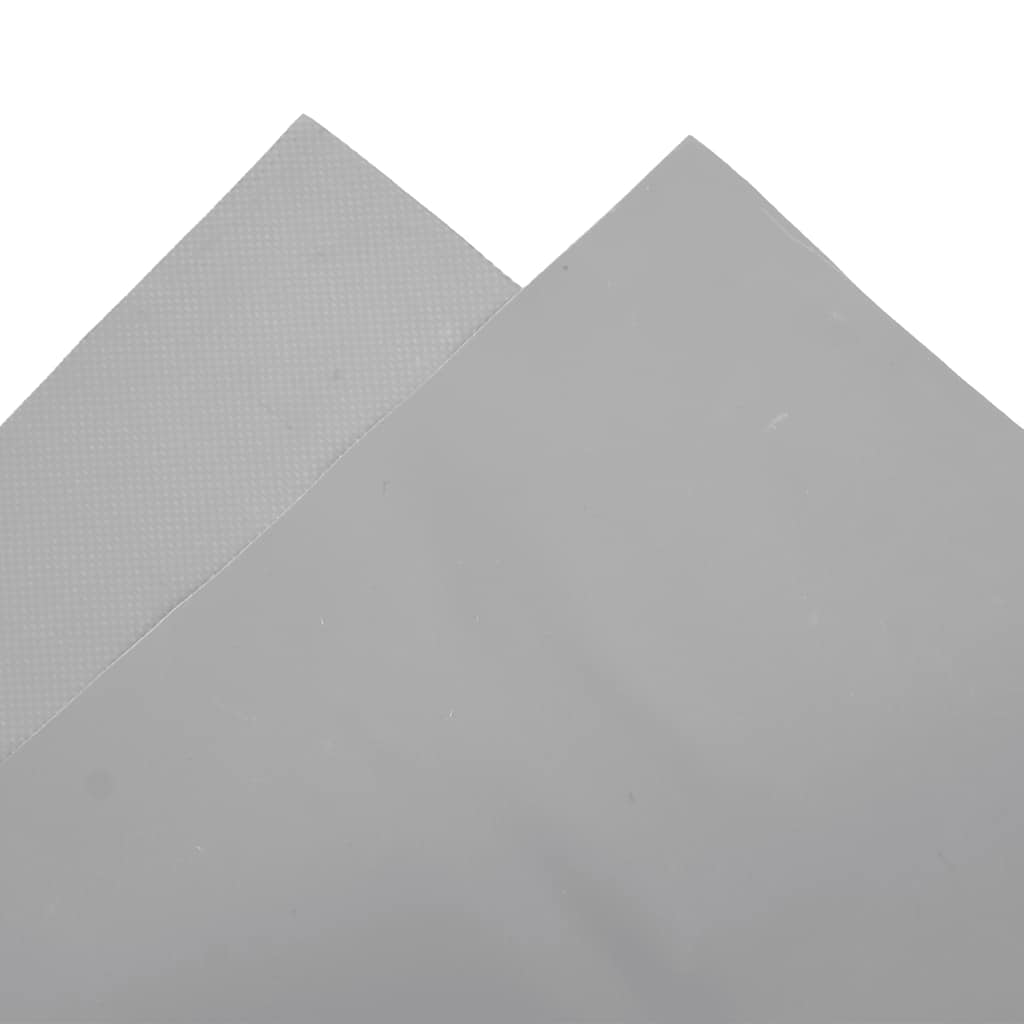 Presenning grå 4x4 m 650 g/m²