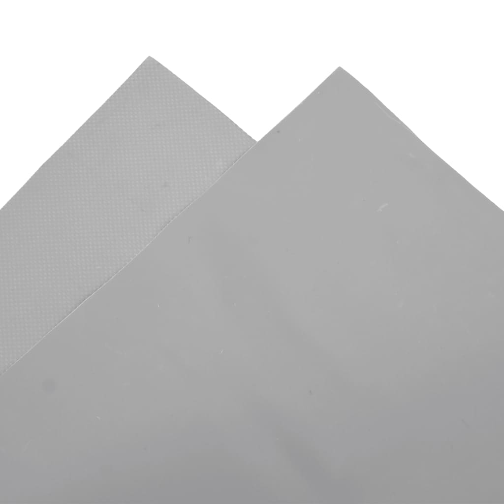 Presenning grå 4x6 m 650 g/m²