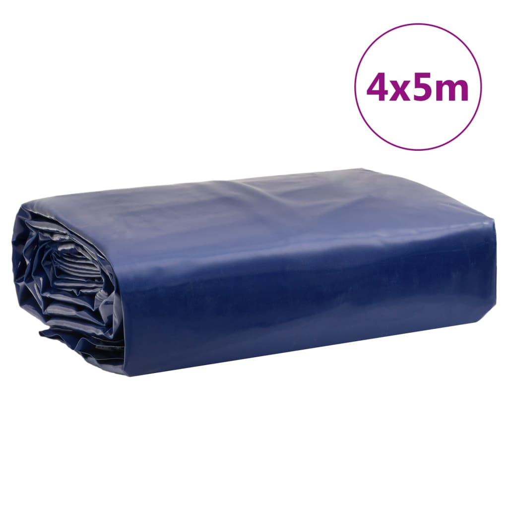 Presenning blå 4x5 m 650 g/m²