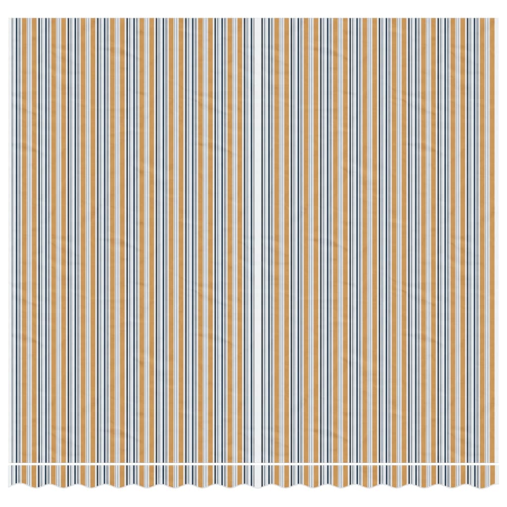 Erstatningsduk for markise flerfarget stripe 4x3,5 m