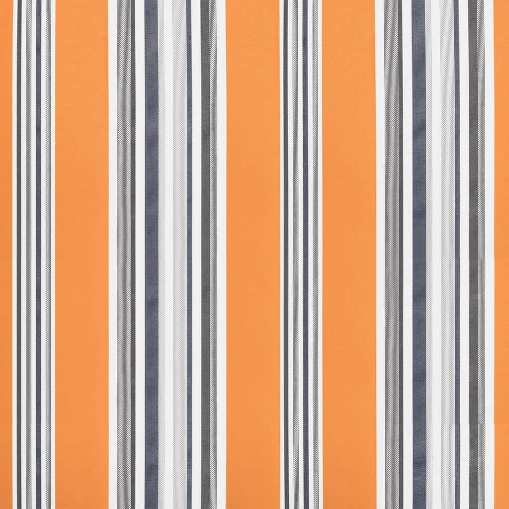 Erstatningsduk for markise flerfarget stripe 5x3,5 m
