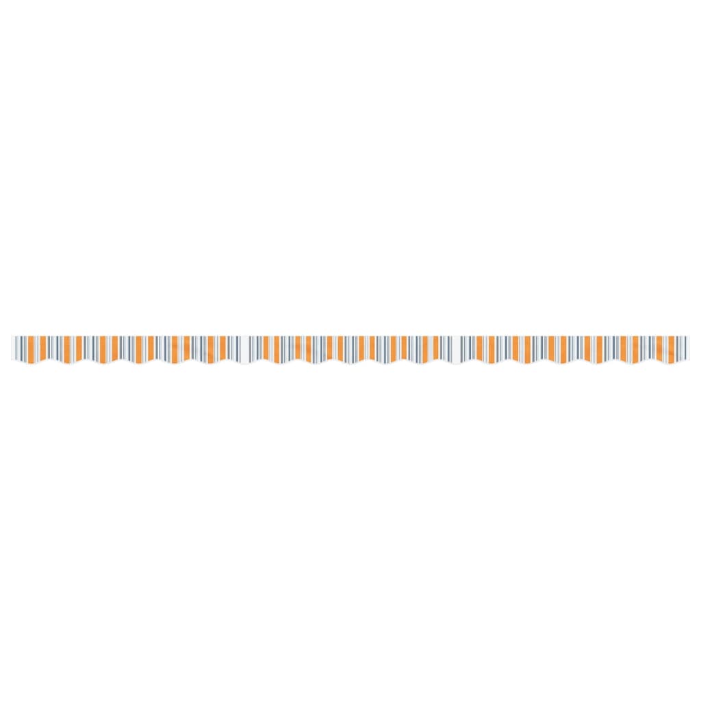 Erstatningsstoff for markise flerfarget stripe 4,5 m