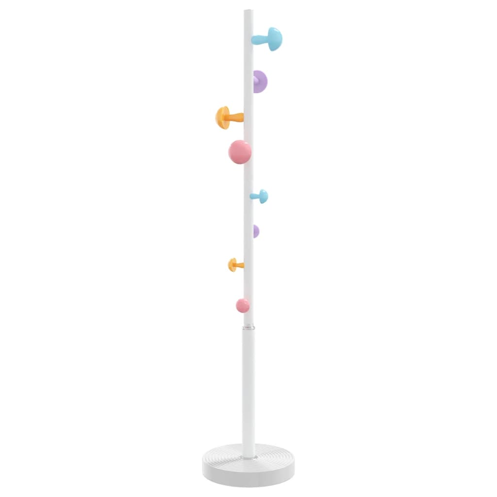 Stumtjener svart 172 cm pulverlakkert jern