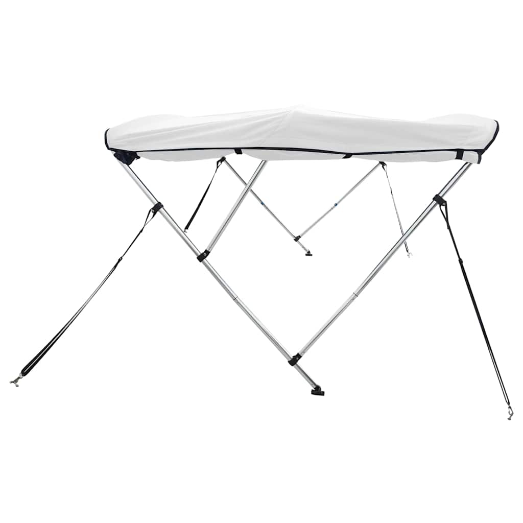 Båtkalesje 3-buet med sidevegger 183x(137-152)x137 cm
