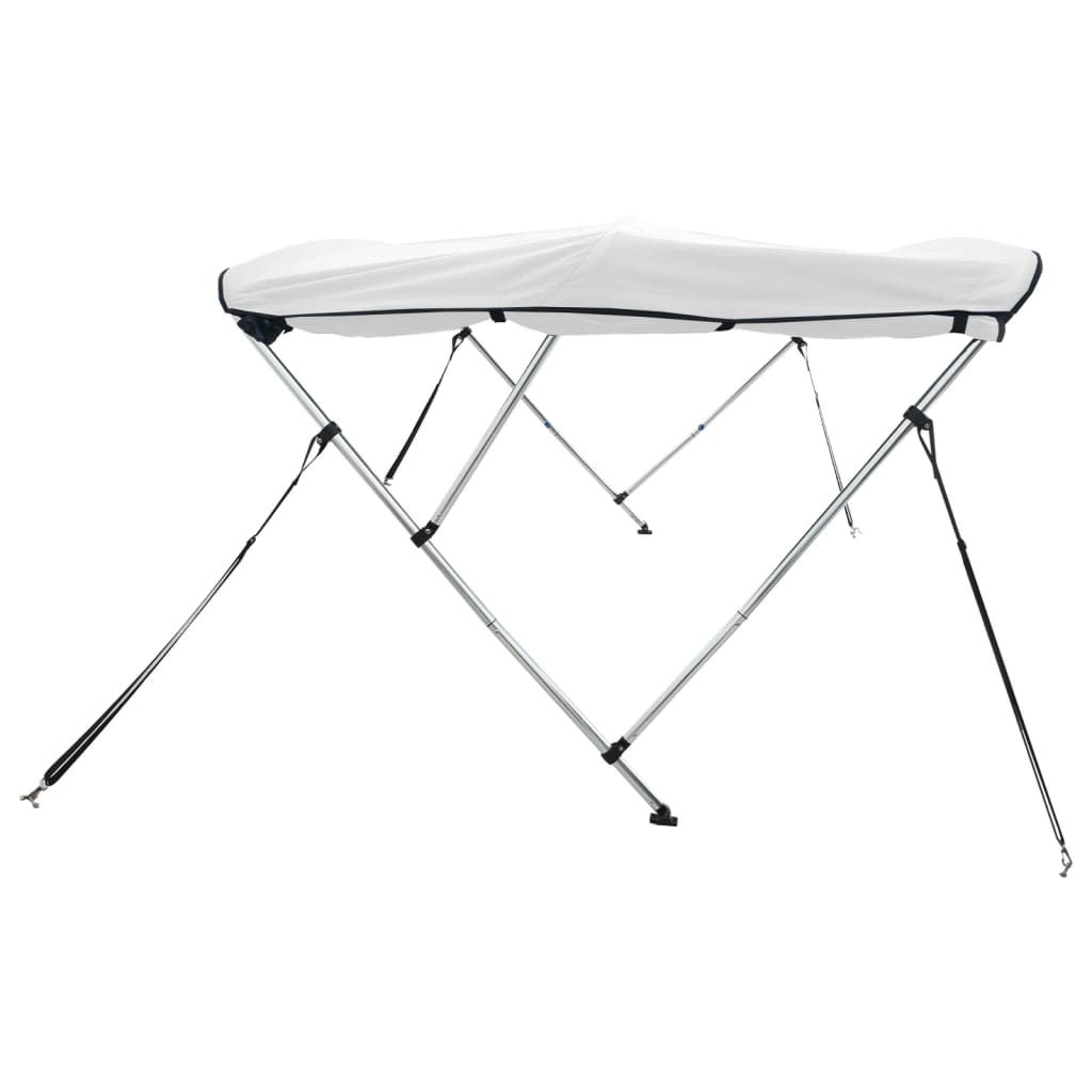 Båtkalesje 3-buet med sidevegger 183x(170-182)x137 cm