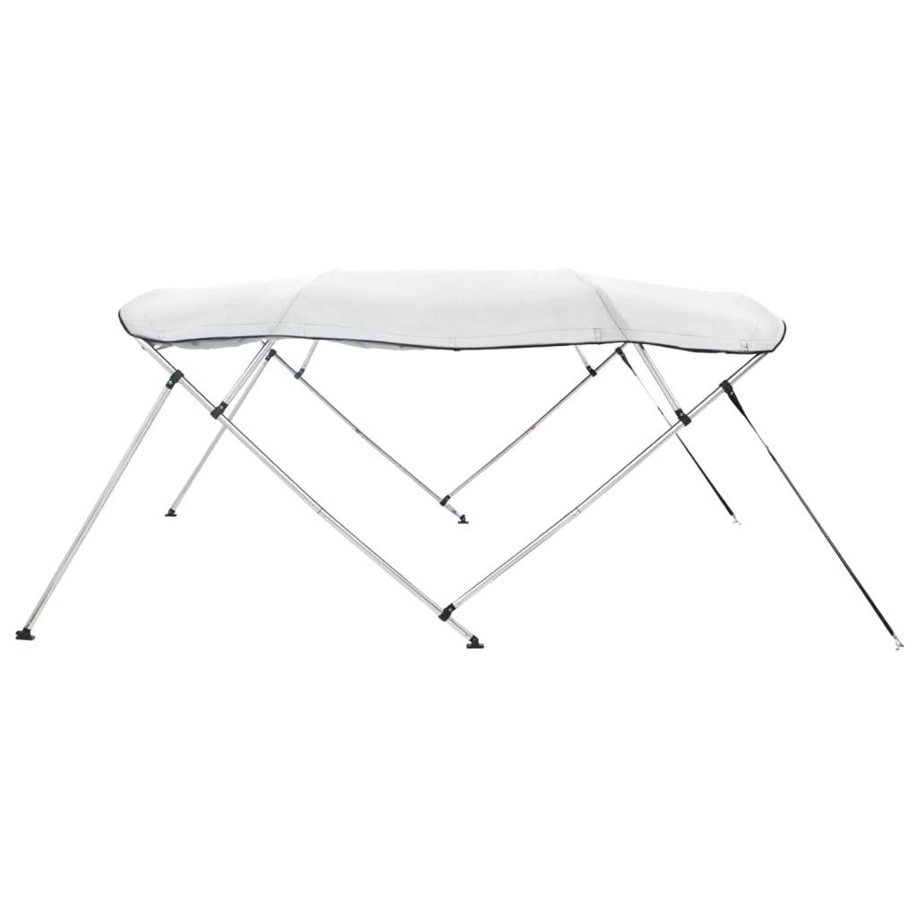 Båtkalesje 4-buet med sidevegger 243x(200-213)x137 cm