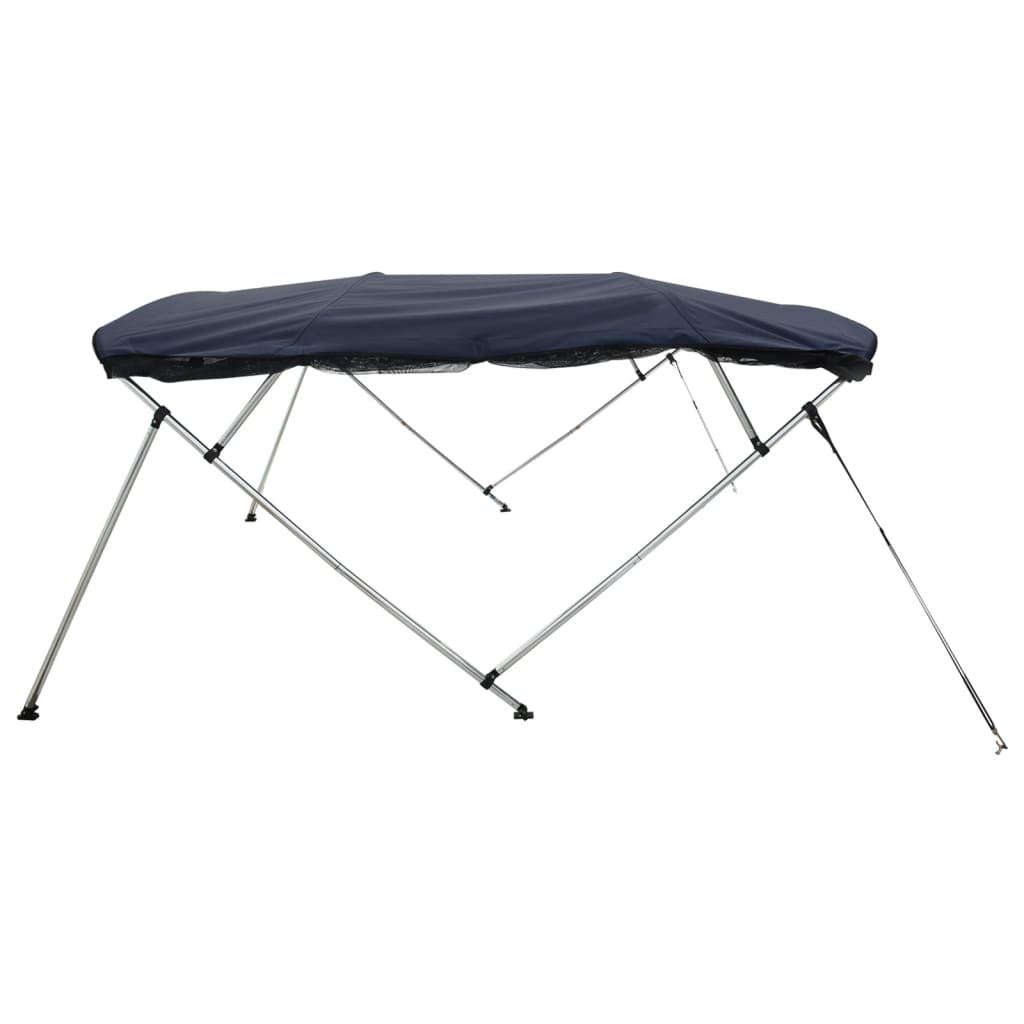 Båtkalesje 4-buet med sidevegger 243x(200-213)x137 cm