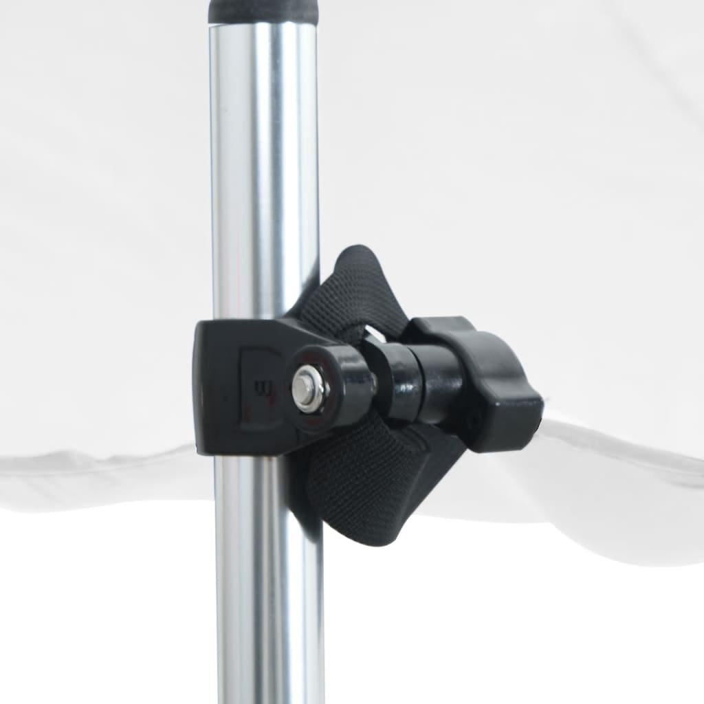T-Top solskjermutvidelse hvit 170x170x(115-183) cm
