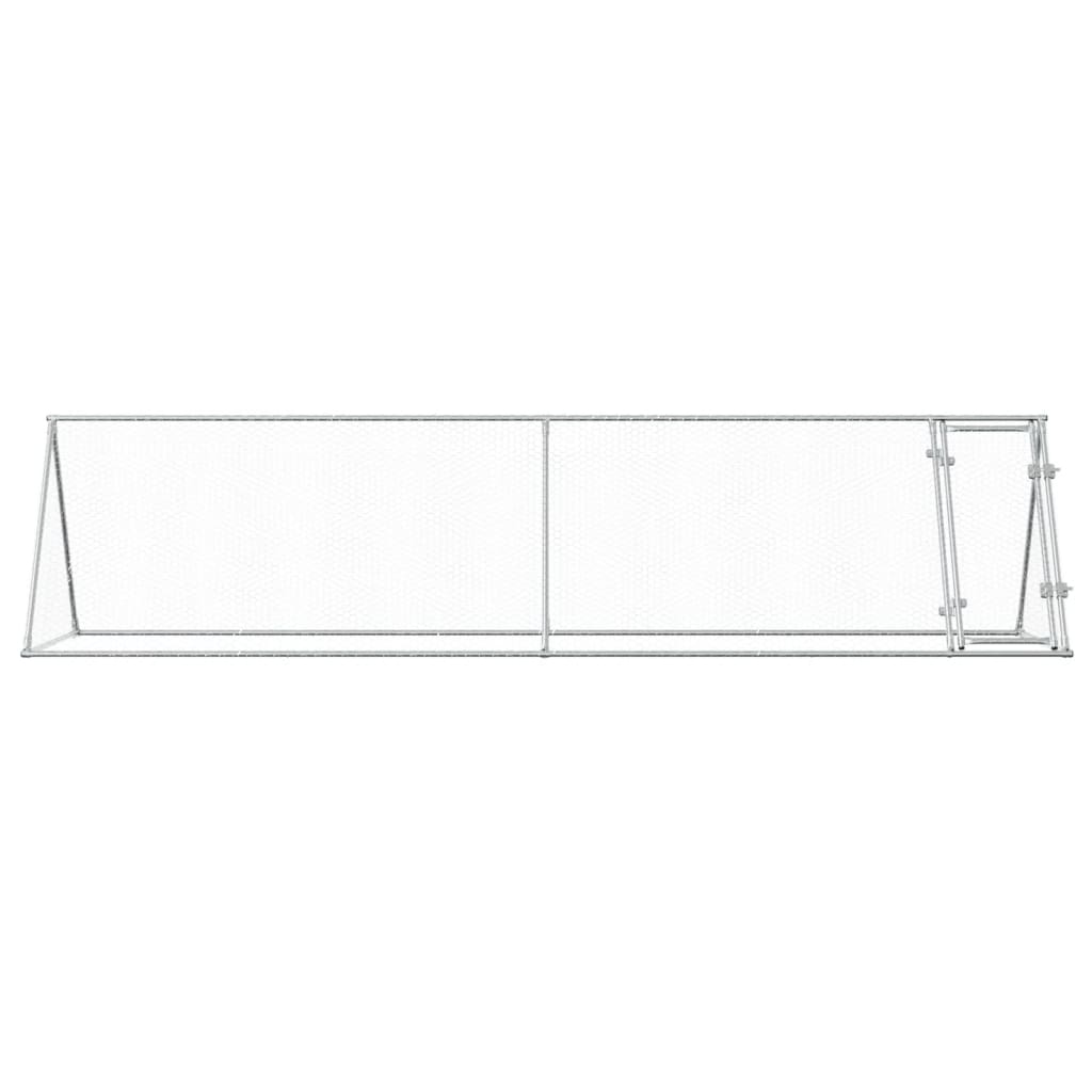 Kyllingbur sølv 400x105x91 cm galvanisert stål