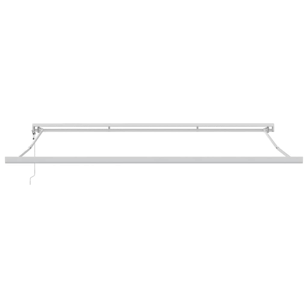 Automatisk uttrekkbar markise burgunder 500x300 cm