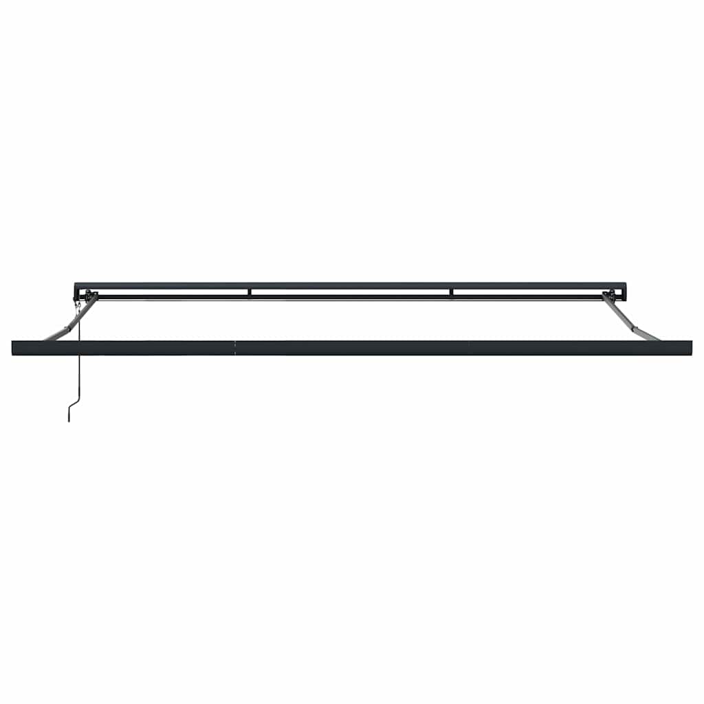 Automatisk uttrekkbar markise burgunder 500x300 cm