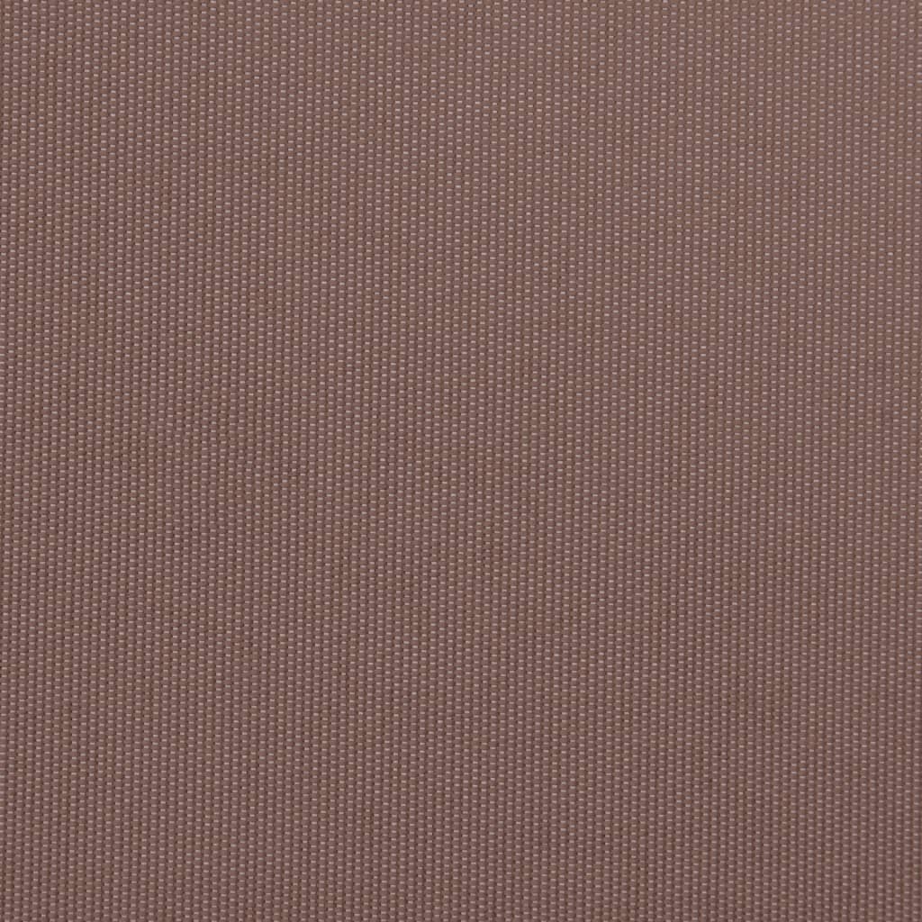 Manuell uttrekkbar markise med LED brun 600x350 cm