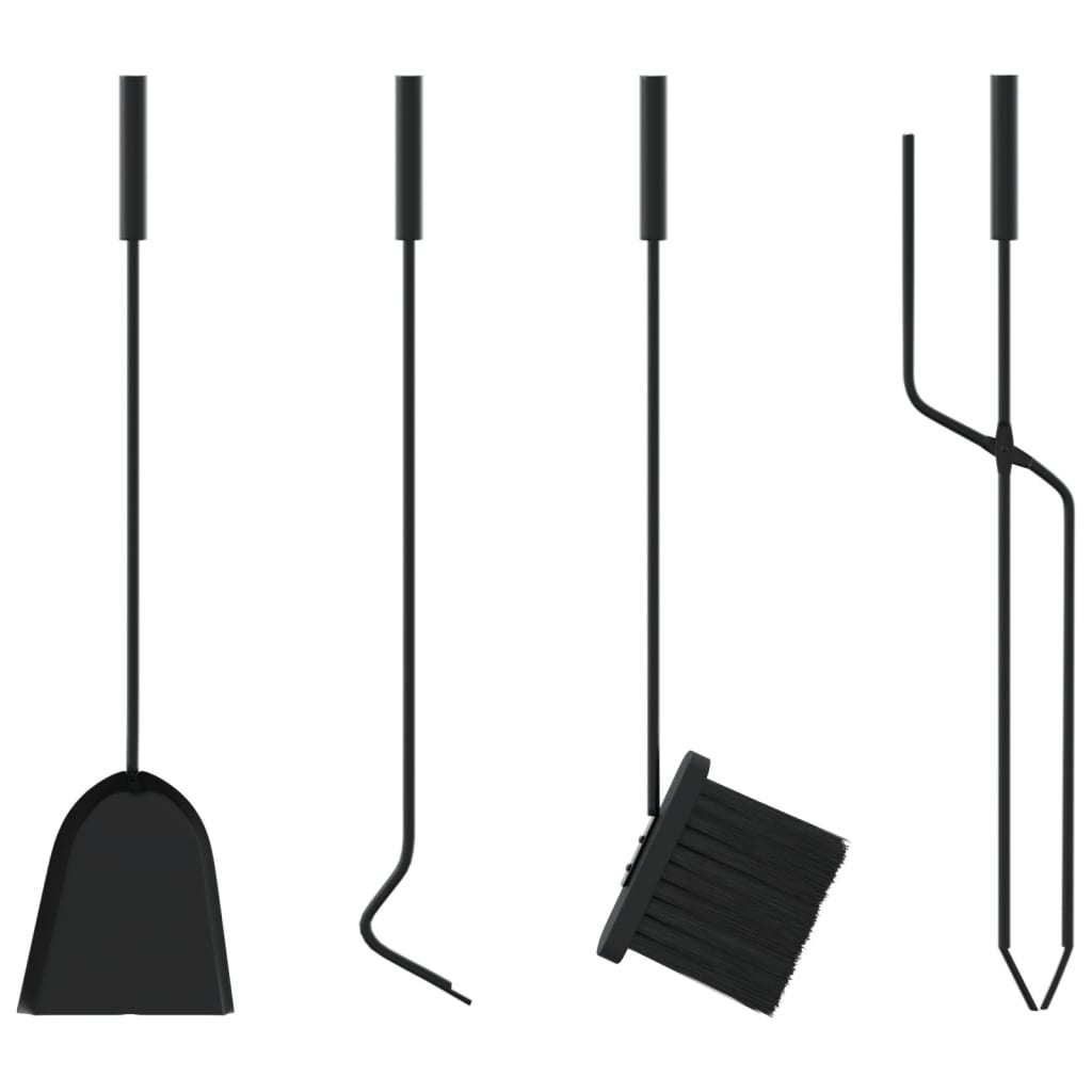 5-delers peisverktøysett 18x56 cm stål
