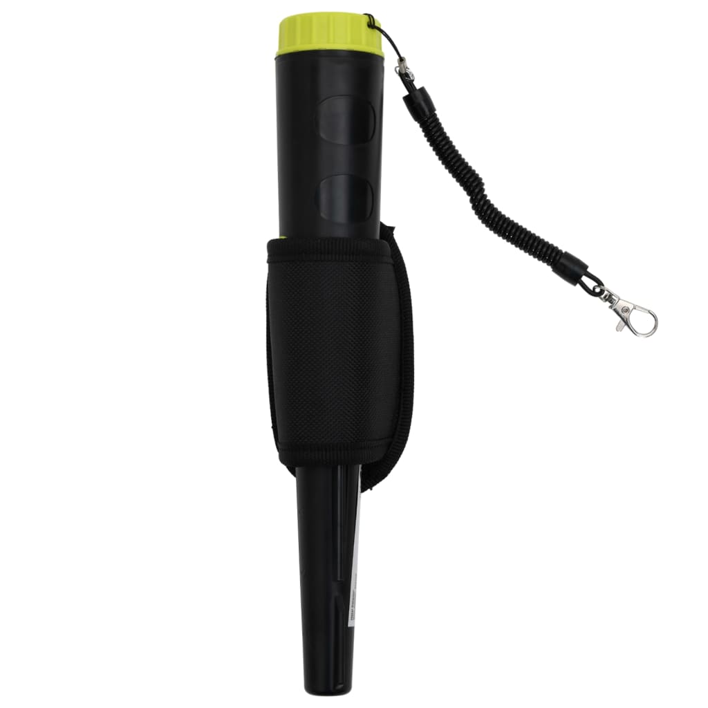 Metalldetektor pinpointer med LCD-skjerm svart og gul