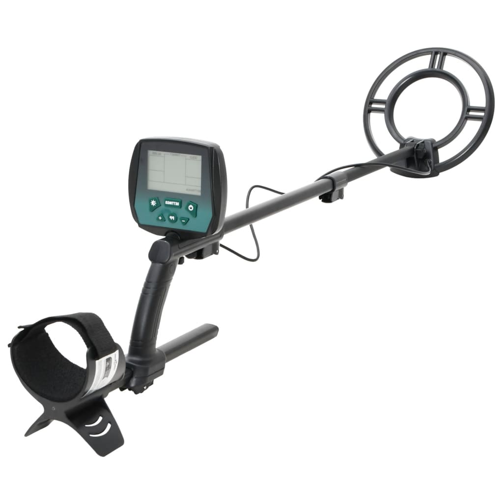 Metalldetektor 24 cm søkedybde LCD-skjerm