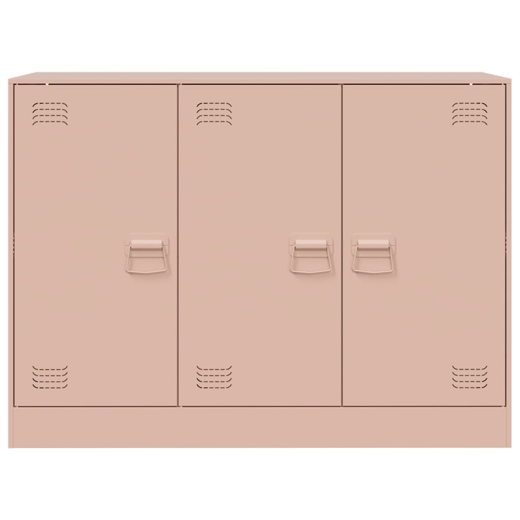 Skjenk rosa 99x39x73 cm stål